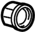 View 94457366301 A/C Service Valve Cap Full-Sized Product Image