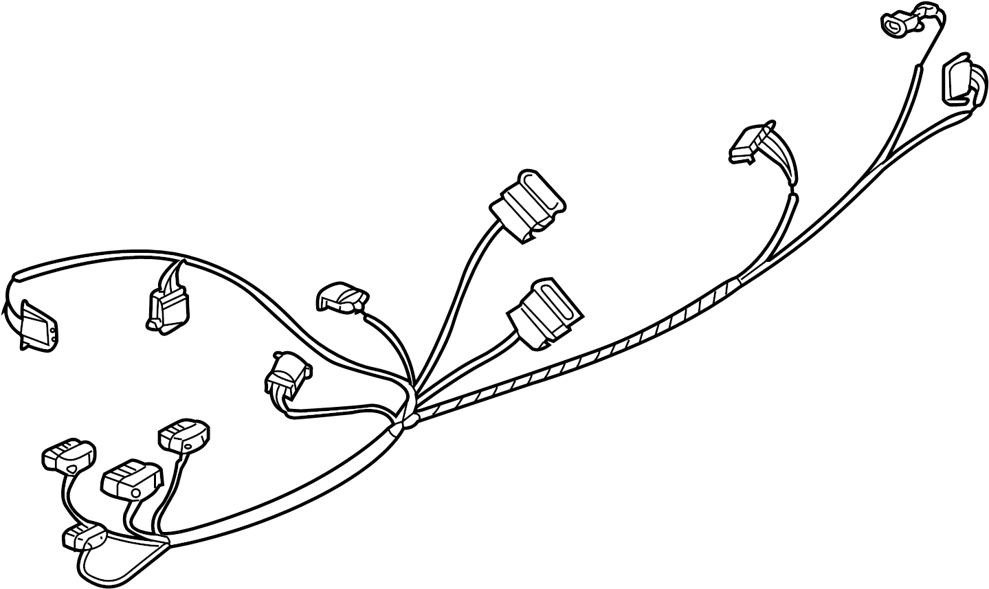 View 98761265526 HVAC System Wiring Harness Full-Sized Product Image