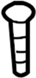 View 99907342202 Fender. Bolt. Support. Tapping Screw 6.3x14. (Upper, Lower) Full-Sized Product Image