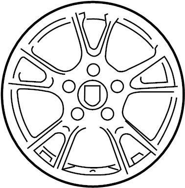 View 98736212205 Wheel Full-Sized Product Image