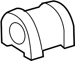 View 99634379212 Suspension Stabilizer Bar Bushing Full-Sized Product Image