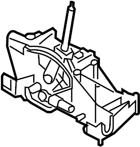 View 98742601103 Automatic Transmission Shift Lever Full-Sized Product Image