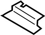 View 99752134300 Seat Track Support Full-Sized Product Image
