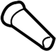View 99908802730 Aluminum Pin 8 X 30. Hinge plate bolt.  Full-Sized Product Image