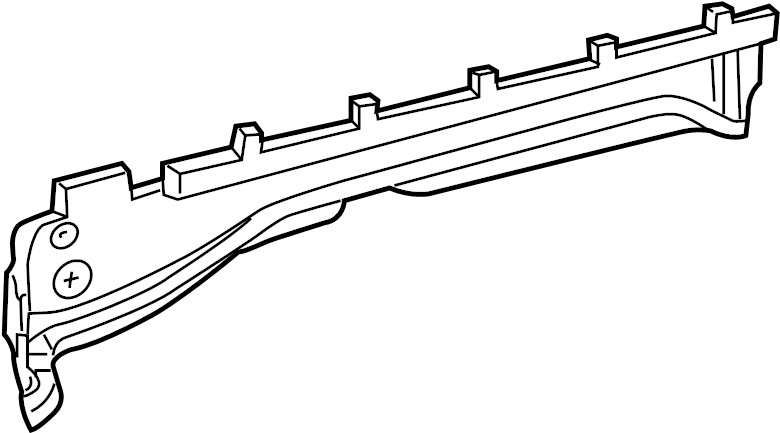 View 98756176101 Water Deflector. Water drain Panel.  Full-Sized Product Image