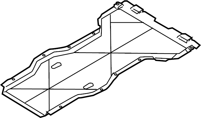 View 99750404300 Floor Pan Splash Shield Full-Sized Product Image
