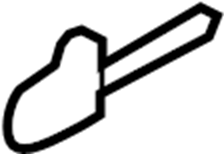 View 99753762701 Door Lock Operating Rod Full-Sized Product Image