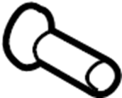 View 99753762900 Interior Door Handle Screw Cap Full-Sized Product Image