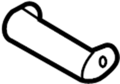View 99753765300 Door Handle Rod Guide (Left) Full-Sized Product Image