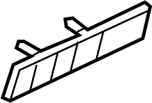View 99764551100 Door Emblem Full-Sized Product Image