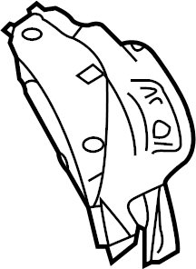 View 98750216103GRV Tail Light Pocket (Rear) Full-Sized Product Image
