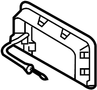 View 98750406700 Deck Lid Release Lever Full-Sized Product Image