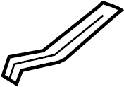View 99720110501 Fuel Tank Strap Full-Sized Product Image