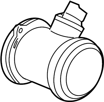 View 98760616502 Mass Air Flow Sensor Full-Sized Product Image