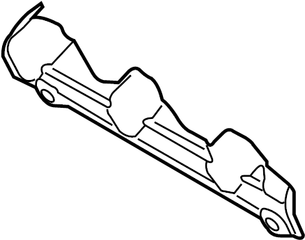 View 9A110430805 Exhaust Manifold Heat Shield (Upper) Full-Sized Product Image