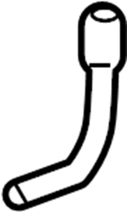 View 99610624703 Radiator Coolant Hose Full-Sized Product Image