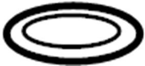 View 99970737040 Engine Coolant Bleeder Screw O-Ring Full-Sized Product Image