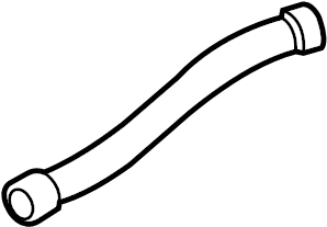 View 99710662204 Radiator Coolant Hose (Front, Rear, Upper, Lower) Full-Sized Product Image
