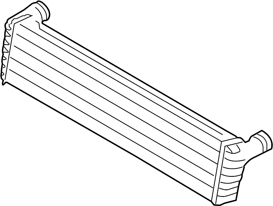 View 99710603702 Radiator Full-Sized Product Image