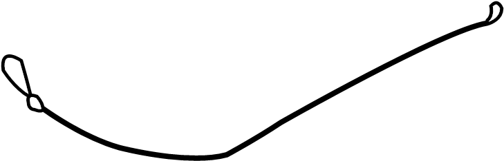 View 98751252100 Deck Lid Release Cable Full-Sized Product Image
