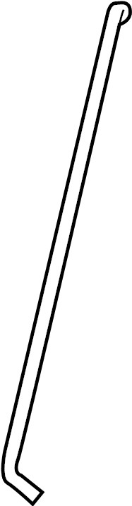 View 98751265302 Trunk Torque Rod Full-Sized Product Image