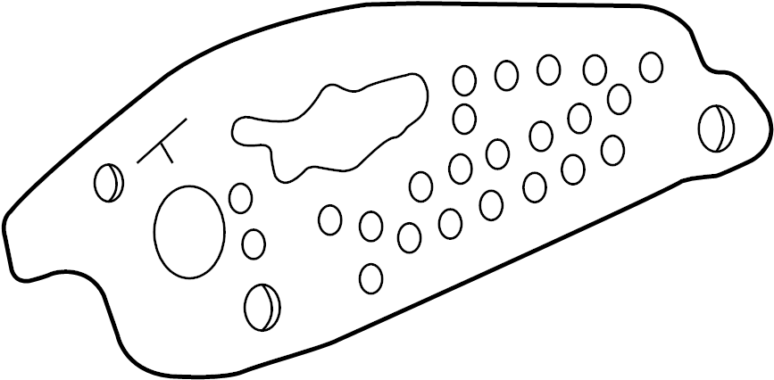 View 98763144101 Tail Light Housing Seal Full-Sized Product Image
