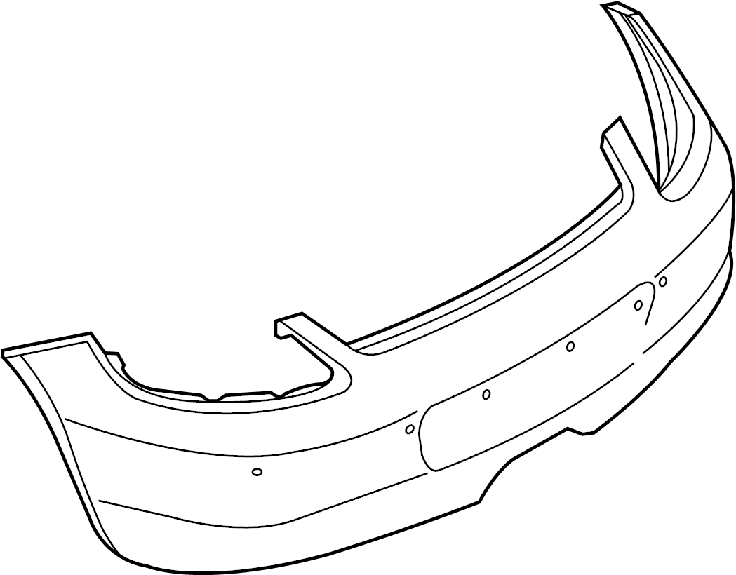 View 98750529105 Bumper Cover (Lower) Full-Sized Product Image