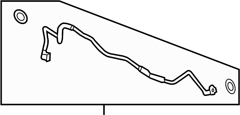 View 99157310302 A/C Refrigerant Liquid Hose Full-Sized Product Image