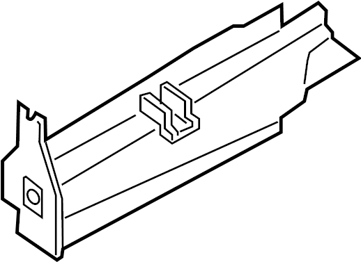 View 99150191300GRV Frame Side Member (Front, Lower) Full-Sized Product Image