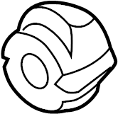 View 99134379208 Suspension Stabilizer Bar Bushing Full-Sized Product Image
