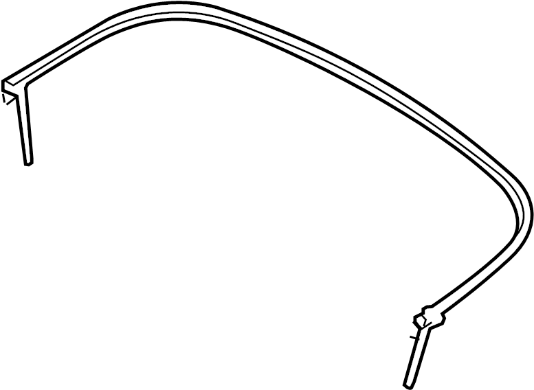 View 98156193100 Convertible Top Mounting Plate (Rear) Full-Sized Product Image