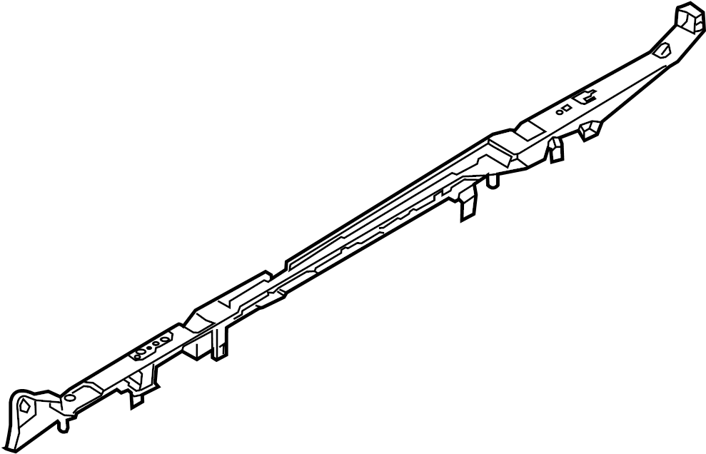 View 98155562000 Door Sill Plate Bracket (Front, Rear, Lower) Full-Sized Product Image