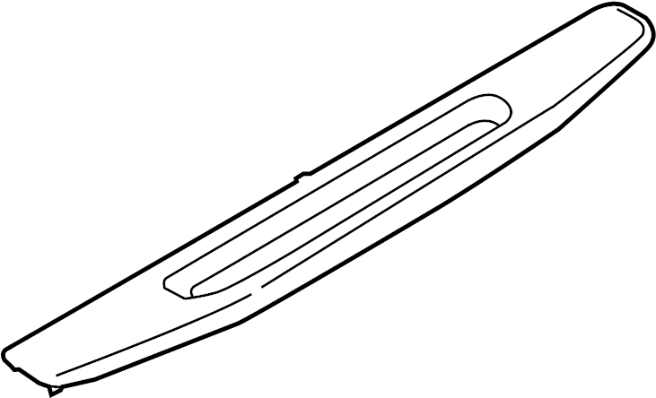 View 981555122001E0 Door Sill Plate Full-Sized Product Image