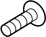View PAF009808 Bolt. Air. Housing. Cover. (Upper) Full-Sized Product Image