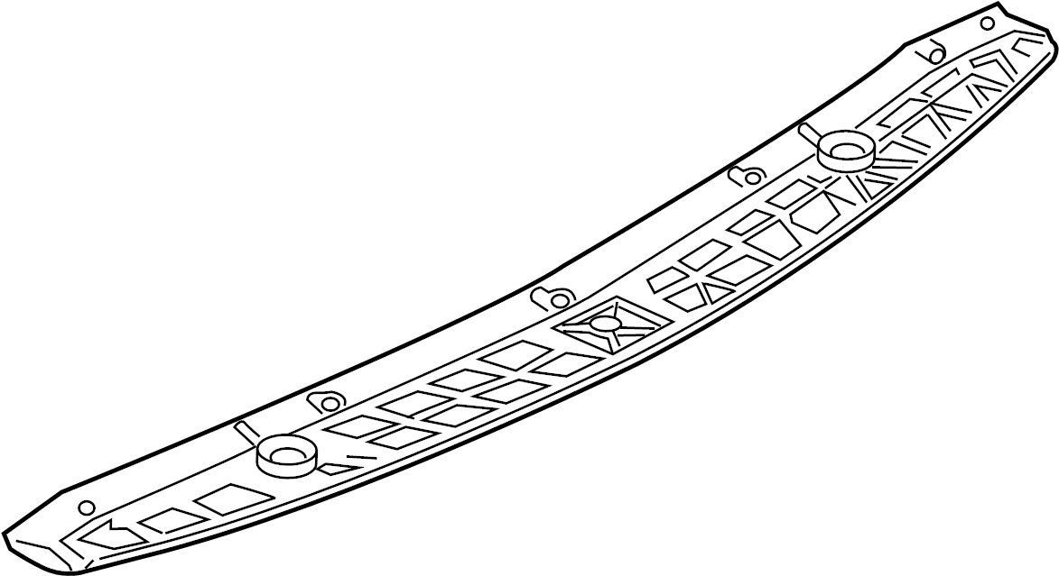 View 98150420504 Spoiler (Rear, Lower) Full-Sized Product Image