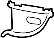 View 970505543021E0 Grille Bracket (Lower) Full-Sized Product Image