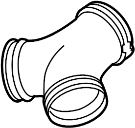 View 97011014003 Engine Air Intake Hose Adapter Full-Sized Product Image