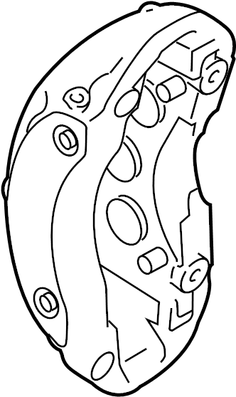 View 7PP615123J Disc Brake Caliper Full-Sized Product Image