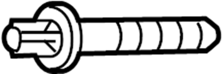 View PAF008835 Power Steering Pump Mounting Bolt Full-Sized Product Image