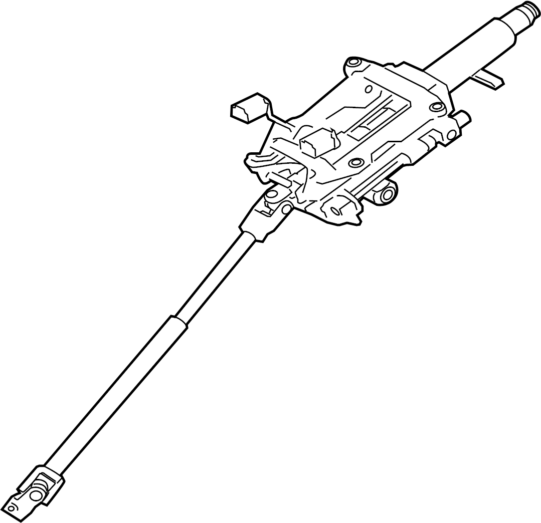 View 97034700737 Steering Column Full-Sized Product Image