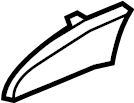 View 7PP8372471E0 Cover. Handle.  Full-Sized Product Image