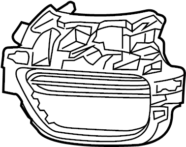 View 970505663011E0 Bumper Cover Bracket (Front) Full-Sized Product Image