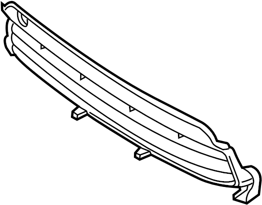 View 970505541081E0 Grille (Lower) Full-Sized Product Image
