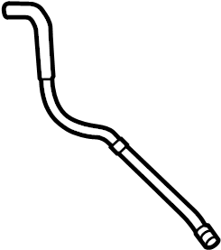 View 97011025961 Vacuum Hose Full-Sized Product Image