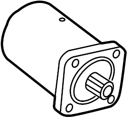 View 97062435000 Differential Lock Motor (Left) Full-Sized Product Image