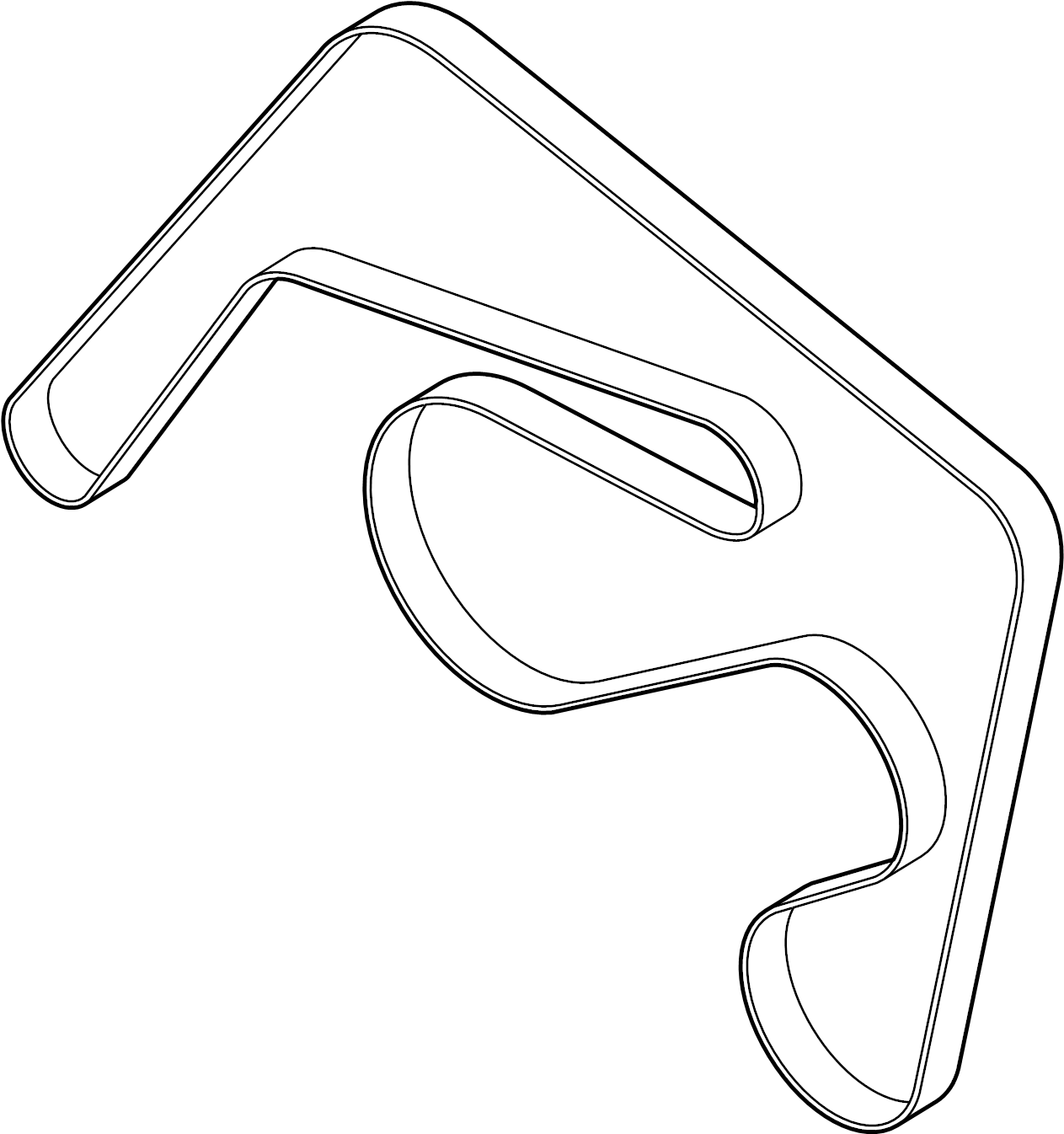 View 7PP903137 Serpentine Belt Full-Sized Product Image