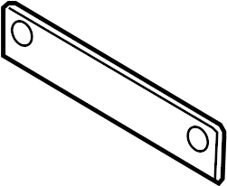 View 970551651006B0 Trim. Lid. Panel. AS. Body. Cover. Liftgate Scuff Plate Cap. (Rear, Upper, Lower) Full-Sized Product Image