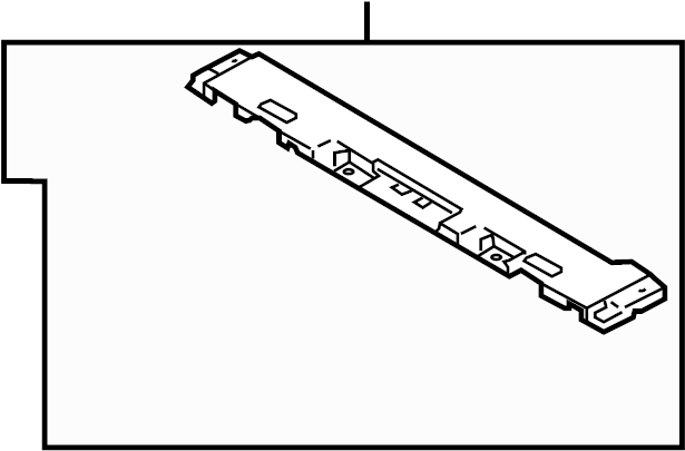 View 970551415041E0 Liftgate Trim Scuff Plate Full-Sized Product Image