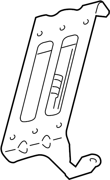 View 97061812700 Engine Control Module (ECM) Bracket Full-Sized Product Image
