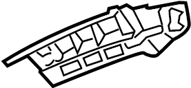 View 97050563503 Bumper Guide (Upper, Lower) Full-Sized Product Image